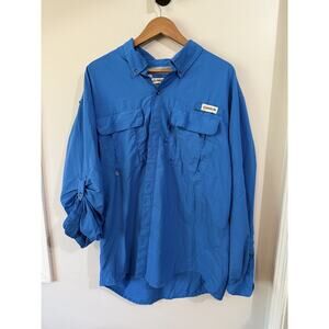 Magellan Outdoor Fishing Shirt, Men's XL Fish Gear Relaxed Fit, Long Sleeve